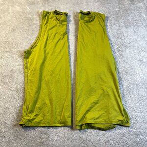 Vrst 2 Tank Top Apple Green L Sleeveless Athleisure Sweat Summer Gym Lightweight